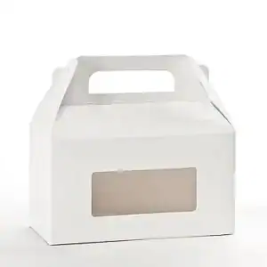 Horizontal White Window Candy Totes