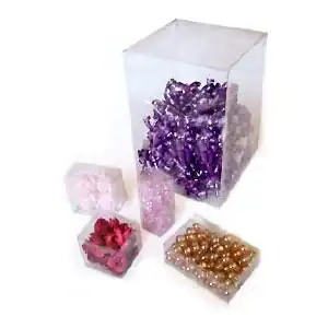 Clear Plastic Tuck Top PVC Boxes