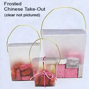 Plastic Chinese Take-Out Boxes