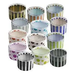 Round Plastic Favor Boxes