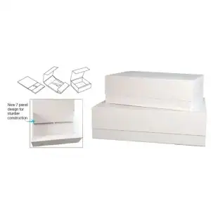 Vogue Series 7 Panel Matte Magnetic Boxes