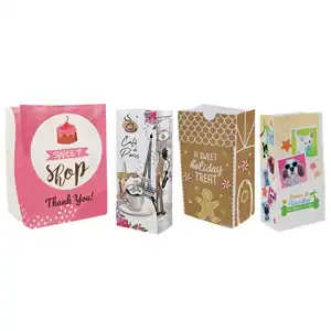Full Color All Sides White Kraft SOS Bags