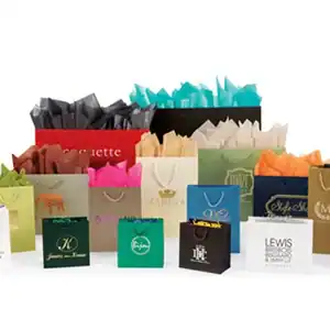 Newberry Paper Euro Totes with Rope Handles