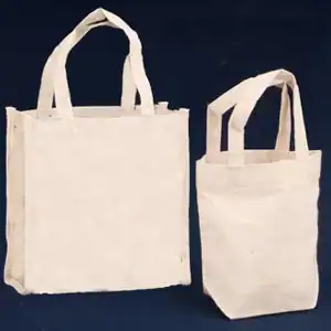 Plain Cotton Handle Pouches