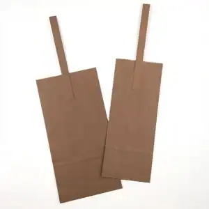 Strap Handle Wine Bottle Tote