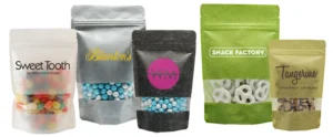 Custom Printed Rice Paper Laminate Window Bags