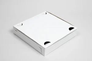 8 x 8 x 1-1/2, Pizza Boxes, Lock Corner Pizza Boxes w/ FDA-Approved Claycoat