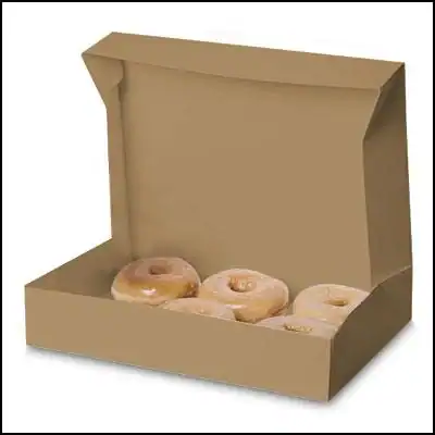 Kraft 1 piece Bakery Box