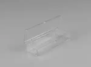 Rigid Hinged Plastic Boxes - 3-3/4 x 1-3/16"