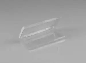 Rigid Hinged Plastic Boxes - 4-3/8 x 2-1/16"