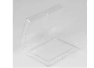 Rigid Hinged Plastic Boxes - 4-5/8 x 3-1/2"