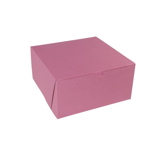 Pink shipping and storage box for secure packaging solutions.