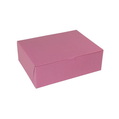 Pink shipping and storage box for packaging needs. Durable and eco-friendly material ideal for secur.