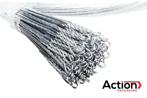 14 Feet x 13 Gauge Galvanized Baling Wire