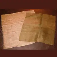 Plain 24x24 Heavy Burlap Squares, 7 oz for Packaging and DIY Projects.