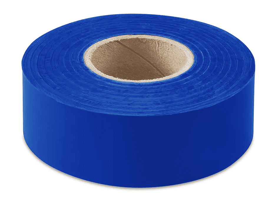 Bright Glo Lime Flagging Tape for Safety and Marking.