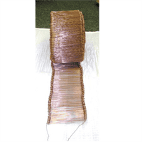 High-quality copper-coated wire ties ideal for secure packaging and bundling applications.