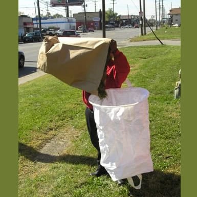 Durable polypropylene refuse bags ideal for waste collection and disposal. Perfect for commercial an.