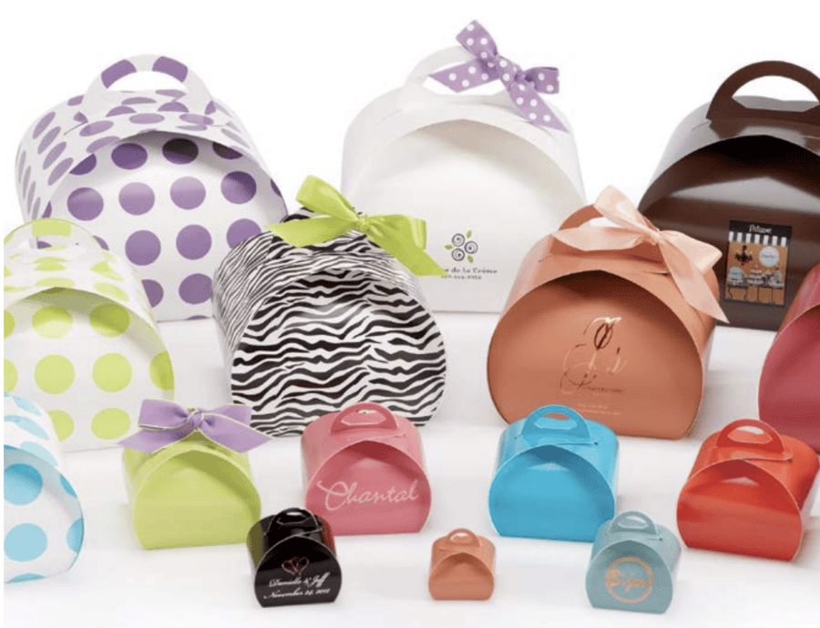 Specialty Style Tulip Cardboard Pouch-Boxes-Colors