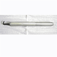 Handheld wire tie twister tool for secure bundling and packaging.