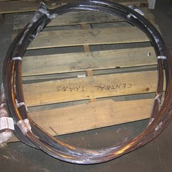14 Feet galvanized baling wire ideal for secure packaging and industrial use.