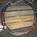 14 Feet galvanized baling wire ideal for secure packaging and industrial use.