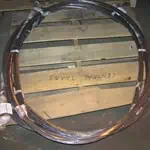 14 Feet galvanized baling wire ideal for secure packaging and industrial use.