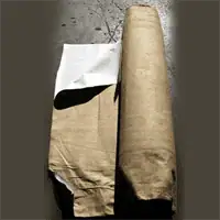 Burlene poly coated burlap roll for packaging and landscaping projects. Durable, weather-resistant,.