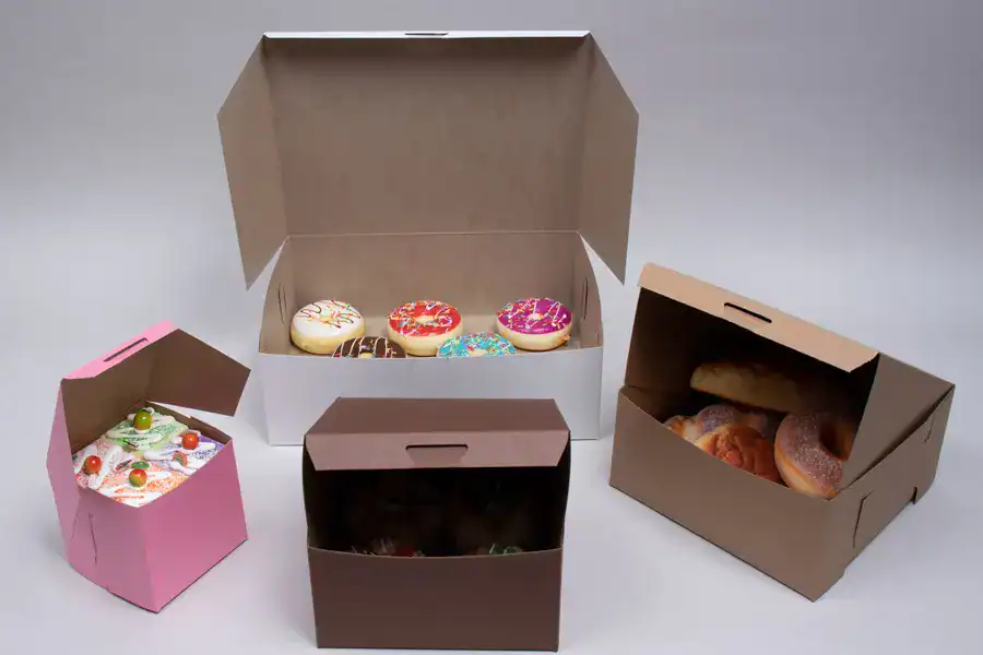 standard bakery boxes