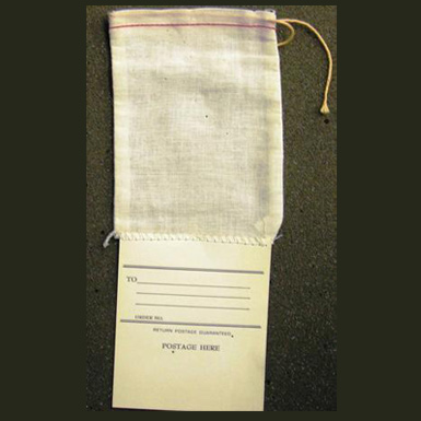 Cotton Drawstring Bags with Tags