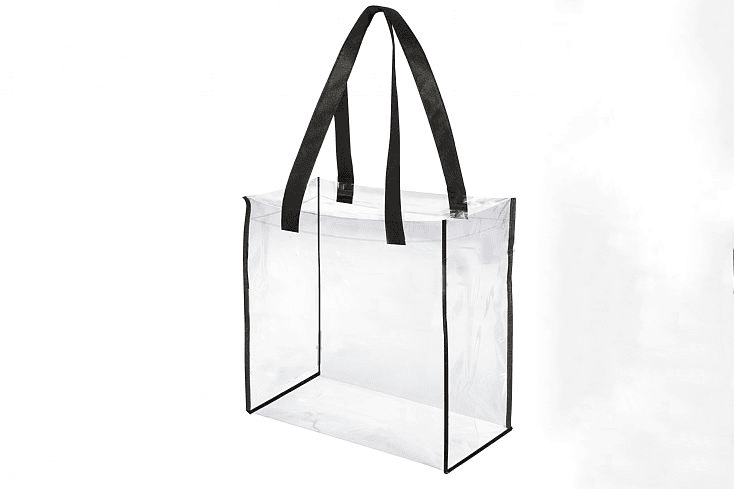 Clear stadium bag
