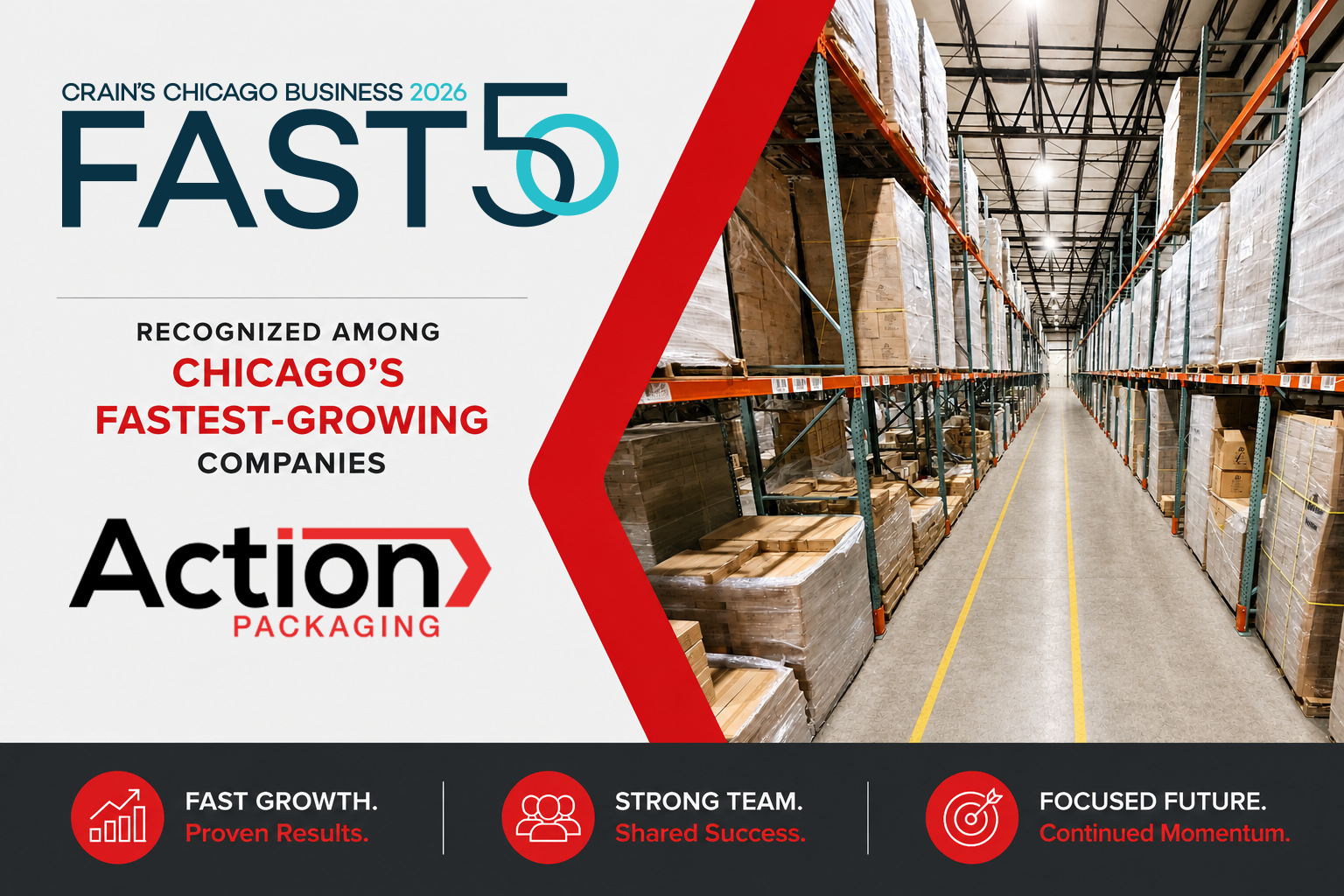 Action Packaging Named to Crain’s Fast 50 List for 2026
