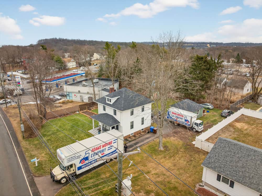 Adams Moving Company Trucks