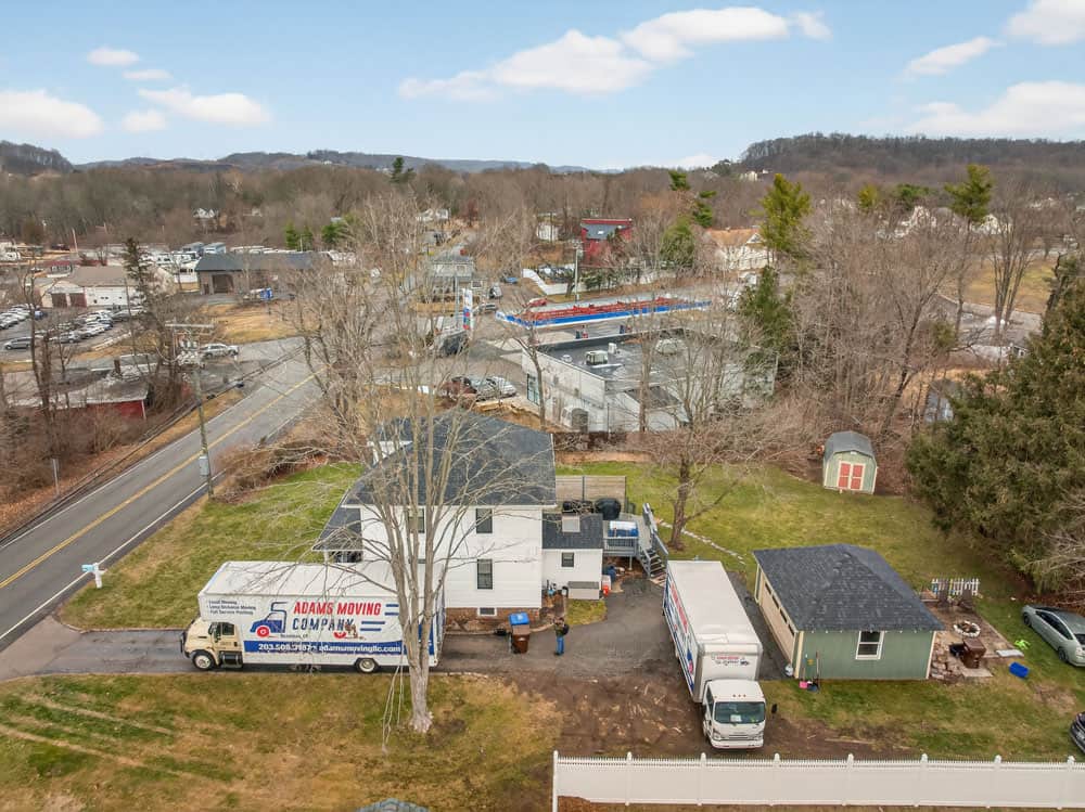 Adams Moving Company Trucks