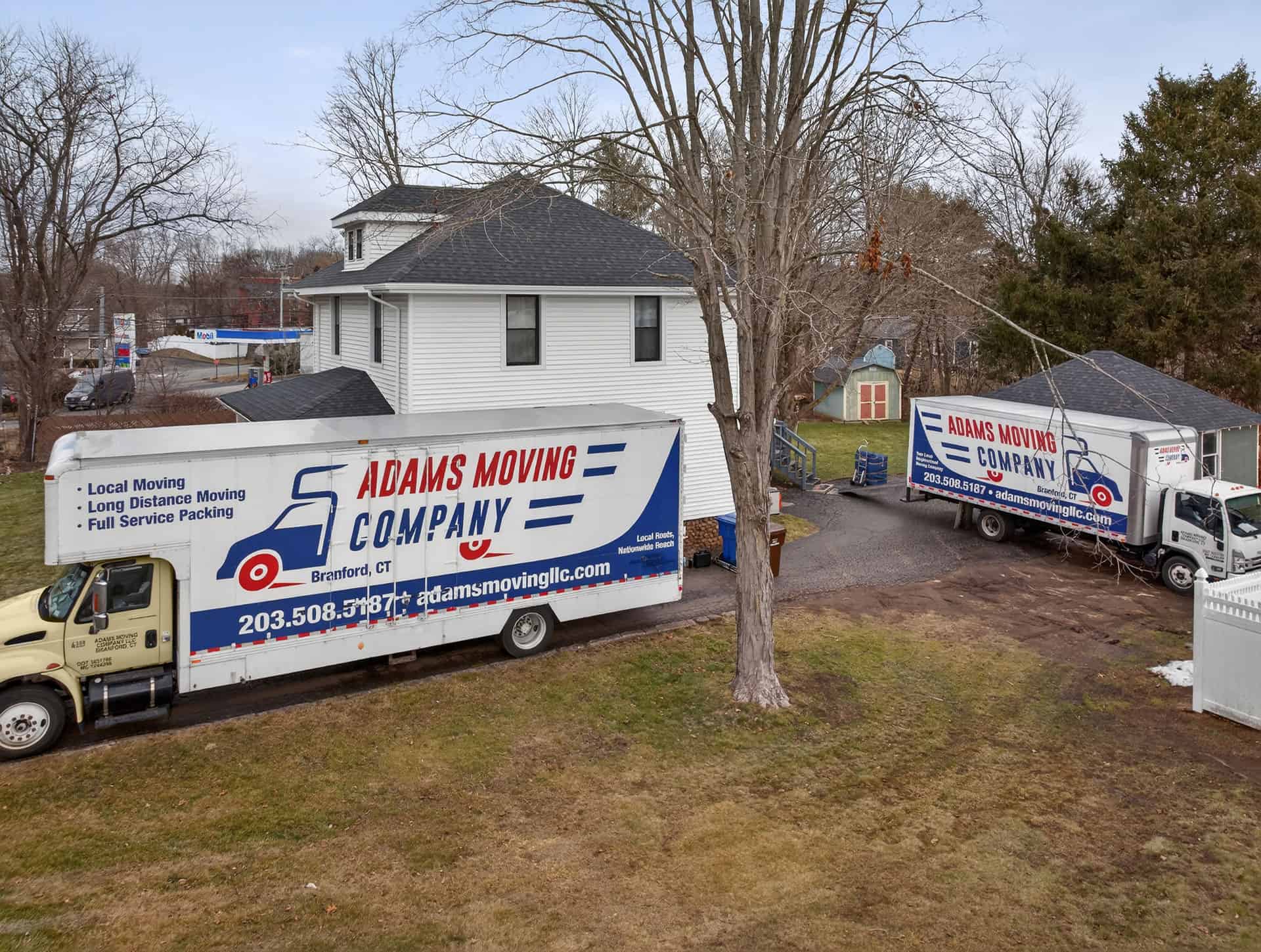 a moving day with Adams Moving Company