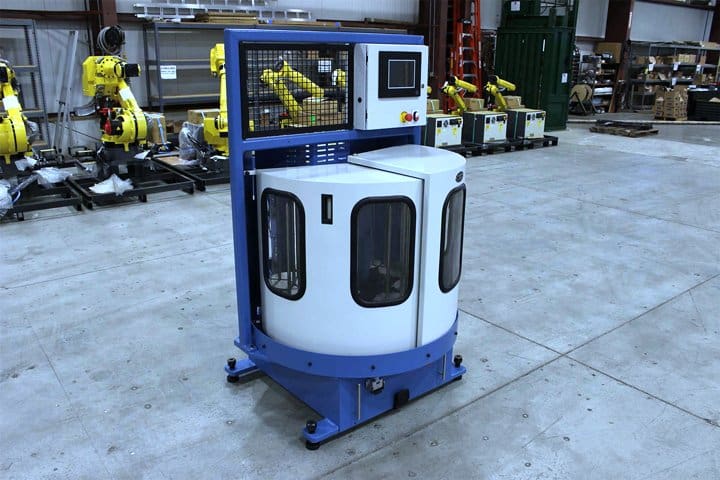 Automated robot from Adaptec Solutions for industrial automation and manufacturing.