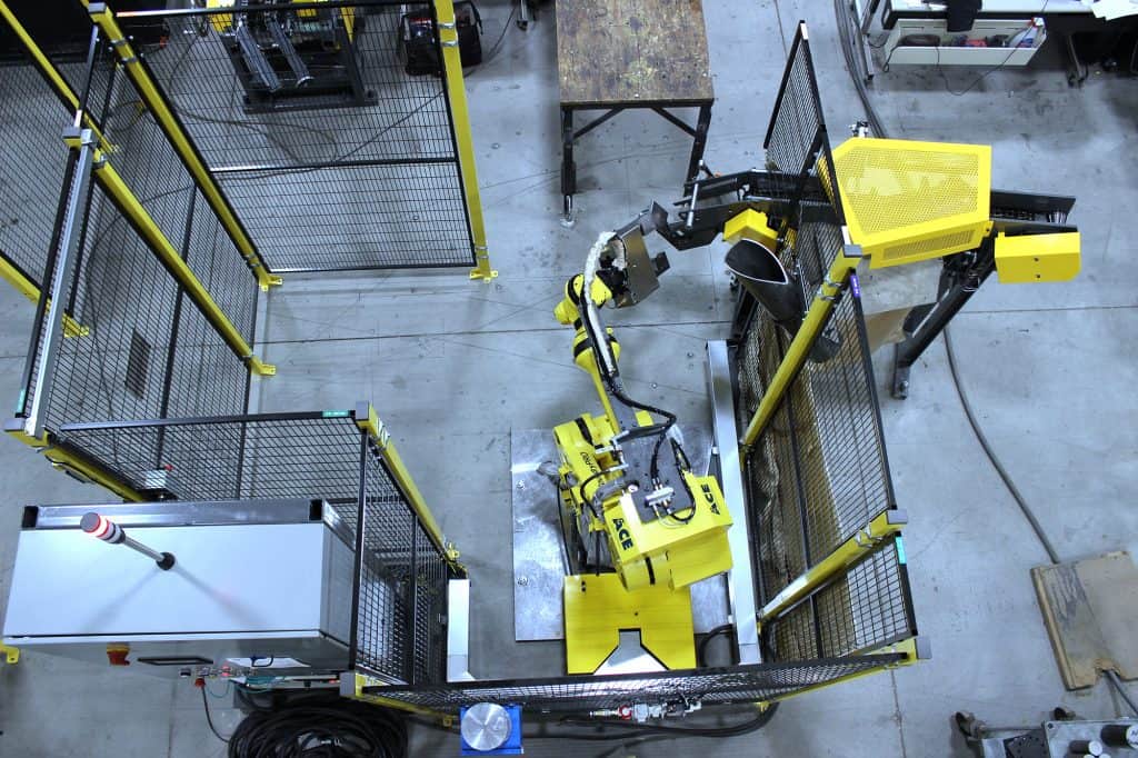 FANUC Forging automation cell