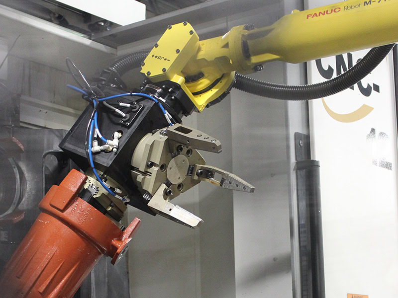 Industrial robotic arm for automation and manufacturing.
