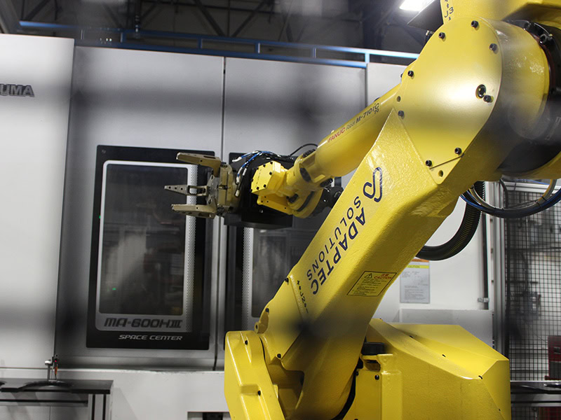 Industrial robotic arm for automation and manufacturing.