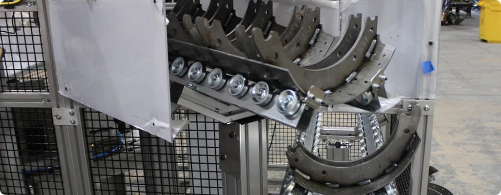 Adaptec Solutions conveyor with precision components and automation technology.