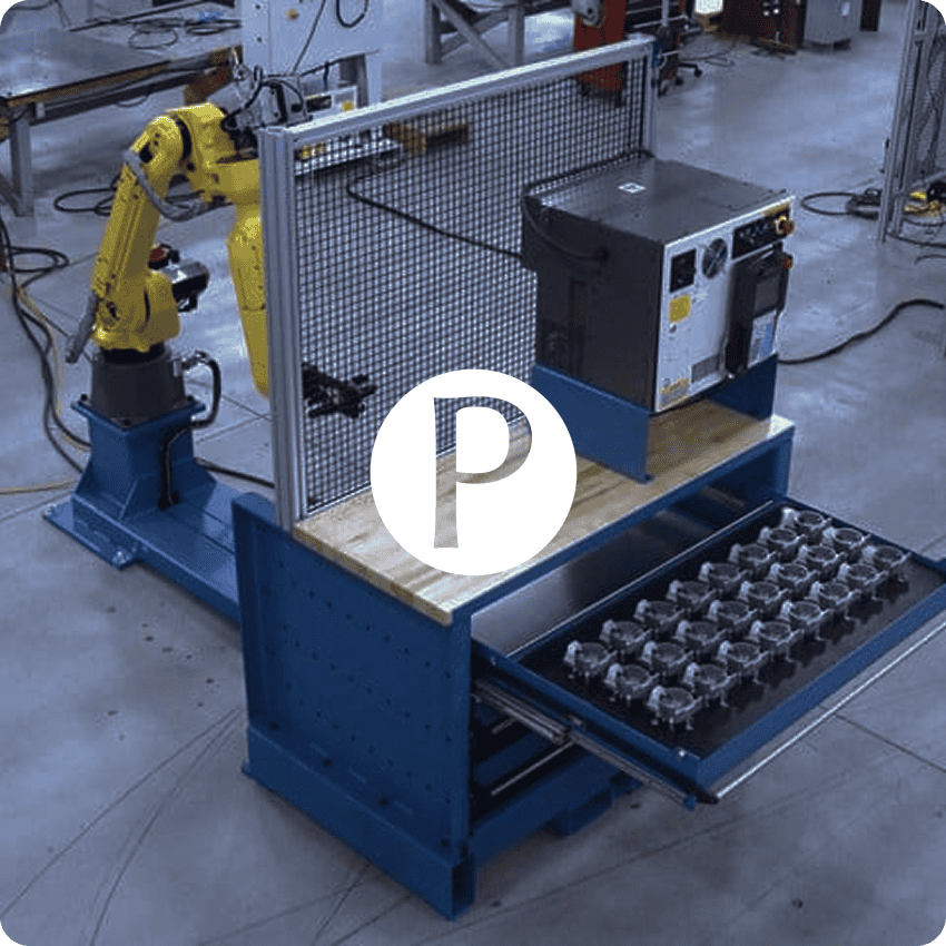 patented robotic machine tending products for manufacturing