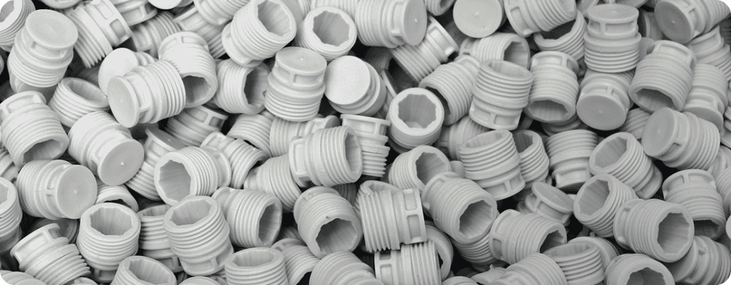 Cable connectors and caps for electronic wiring.