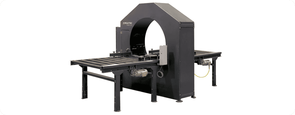 tunnel stretch wrapper used in manufacturing