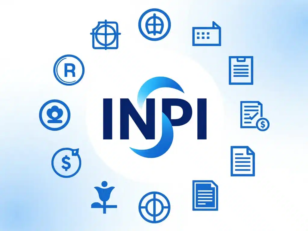 logo inpi symbole marque brevet