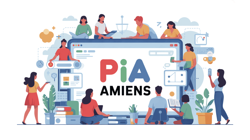 illustration pia amiens plateforme numérique académique