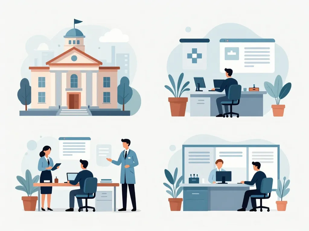 Lettre de motivation pour agent administratif, adaptation secteur mairie hôpital bureau