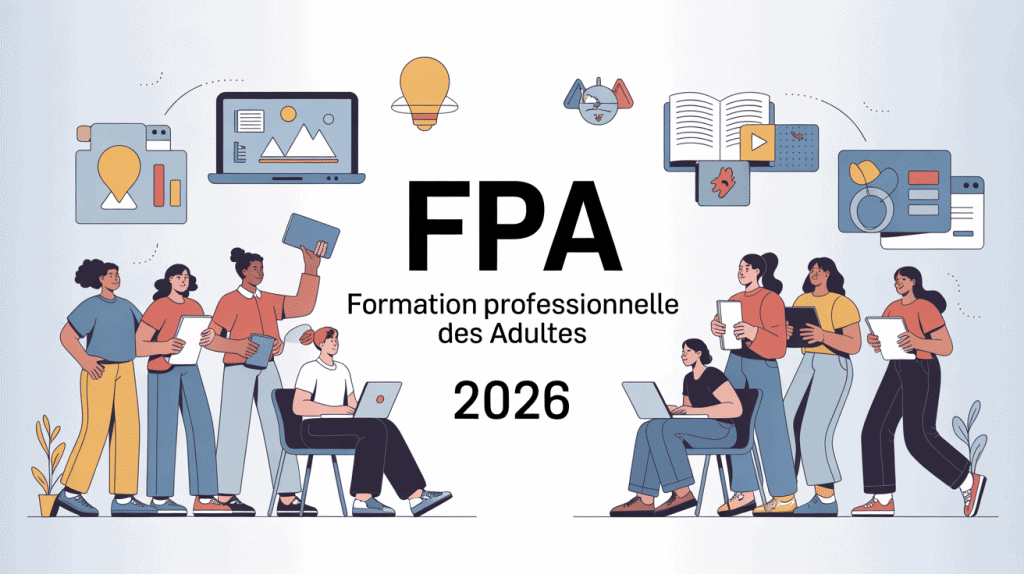 Groupe d'adultes divers en apprentissage FPA 2026