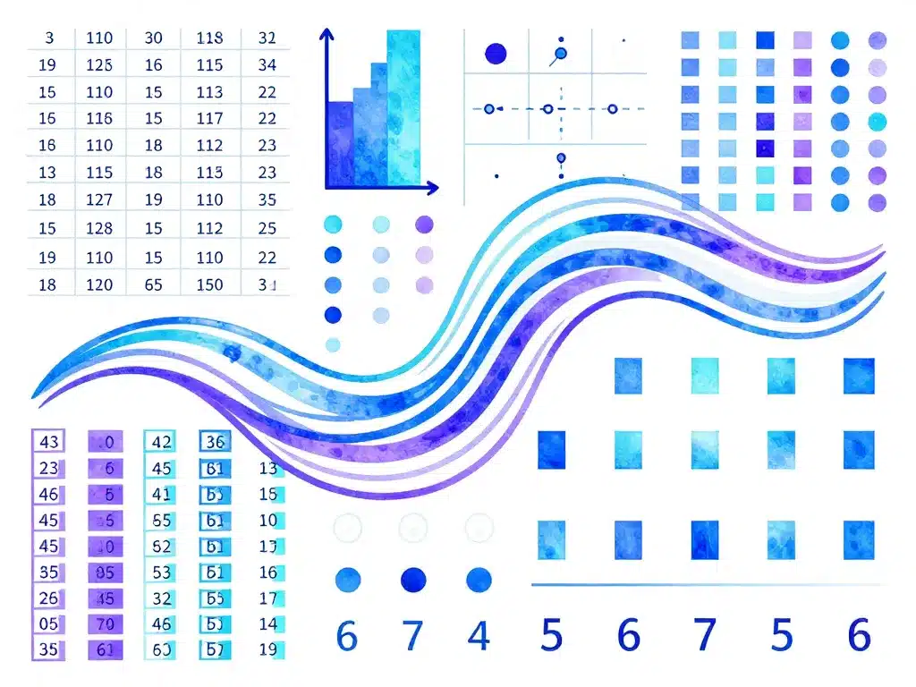 visualisation tableau de l mathématiques statistiques