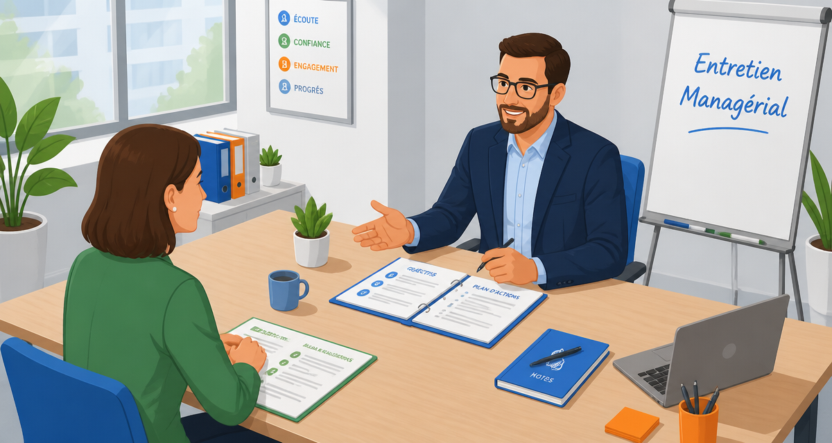 entretien managérial manager collaborateur