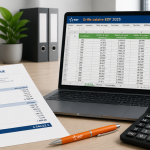 grille salaire edf 2025 fiche paie excel